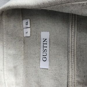 Gustin Large Classic Fit #25 CONE SALT AND PEPPER CANVAS WORKSHIRT